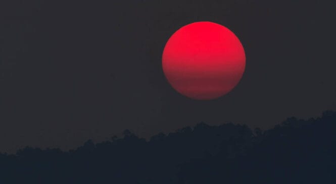 O eclipse Lua de Sangue vai acontecer logo cedo, na manhã desta terça (03)