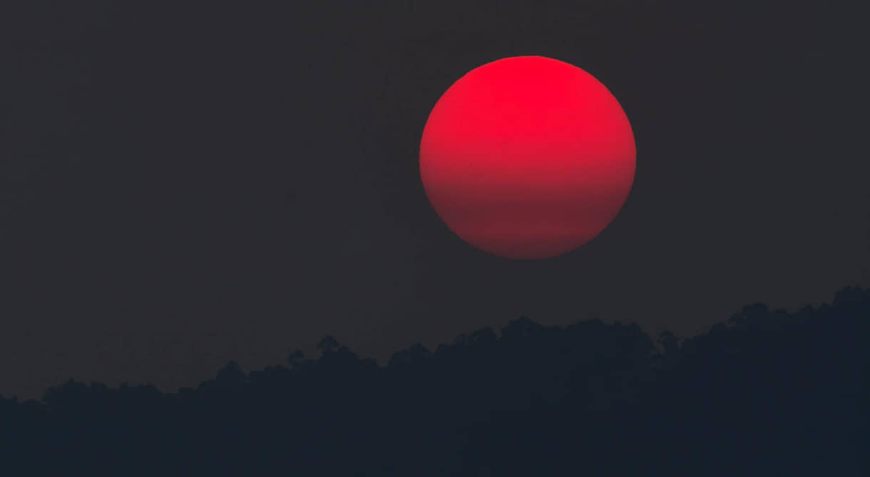 O eclipse Lua de Sangue vai acontecer logo cedo, na manhã desta terça (03)