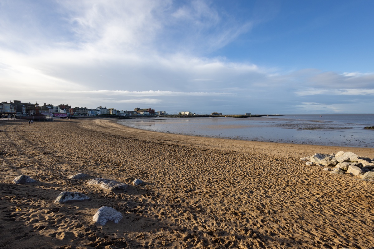 Morecambe, Lancashire, está entre as cidades que ficaram submersas