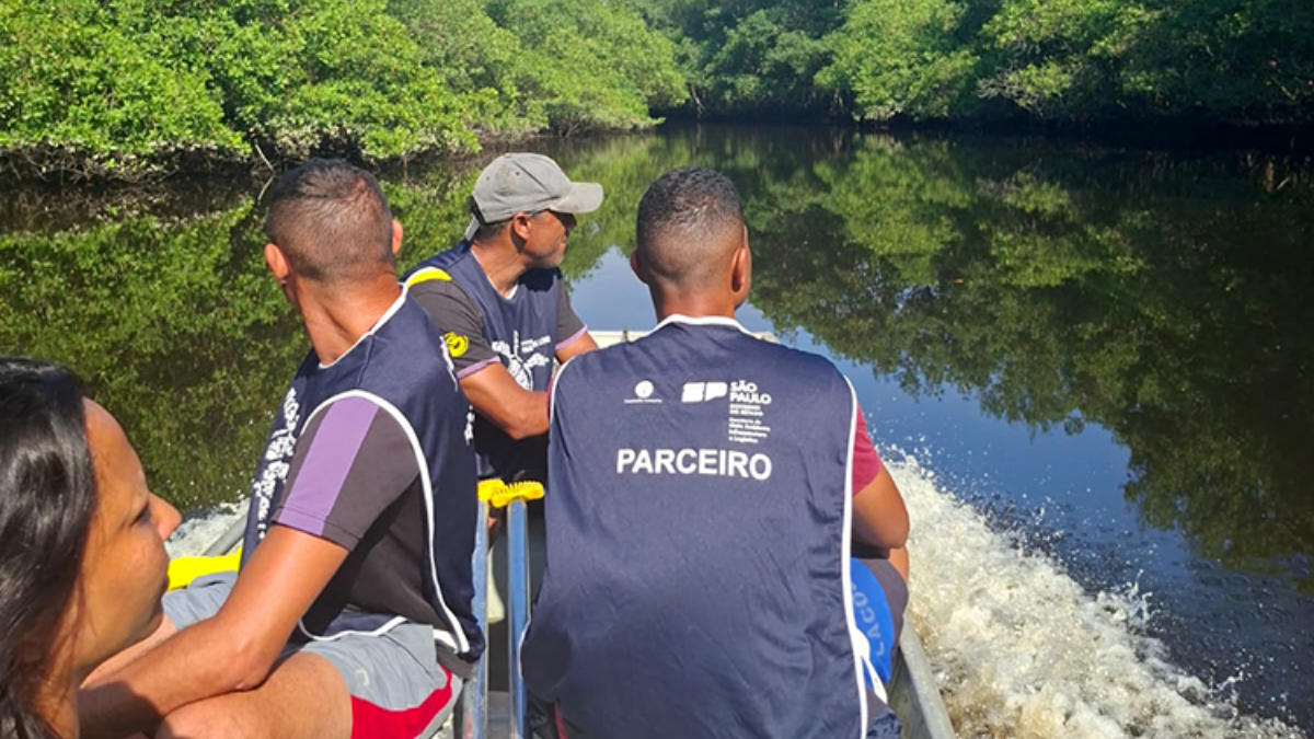 Durante o mutirão, cada pescador recolheu, em média, 117,7 quilos de resíduos