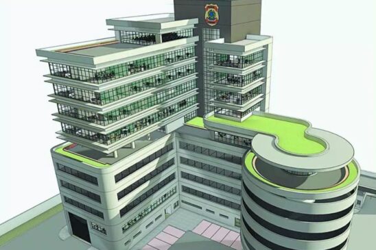 Prédio terá dez pavimentos e reunirá, em um único espaço, todas as operações e setores administrativos da Polícia Federal em Santos