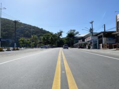 Novo radar fica no KM 5,672 da Rodovia SP 061, estrada que liga Guarujá à Bertioga