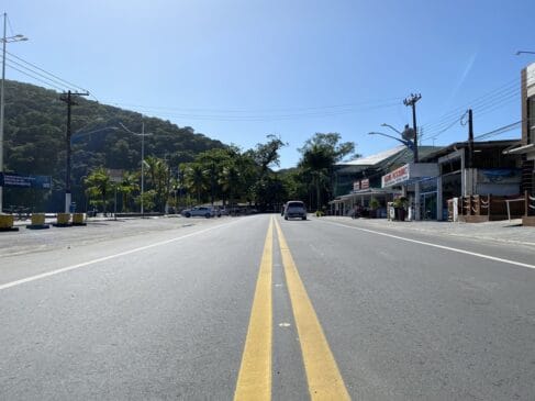 Novo radar fica no KM 5,672 da Rodovia SP 061, estrada que liga Guarujá à Bertioga