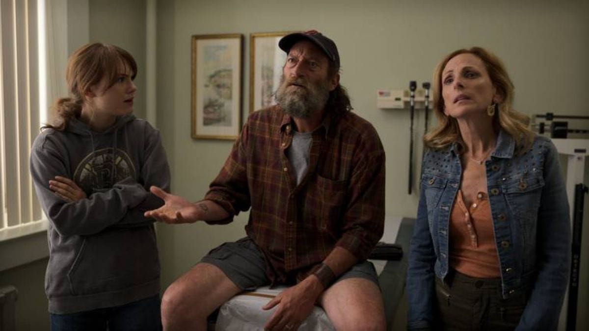 Os vencedores do Oscar Troy Kotsur e Marlee Matlin interpretam um casal no longa e são os únicos atores surdos e mudos a vencerem o prêmio (Diamond Films/Divulgação)