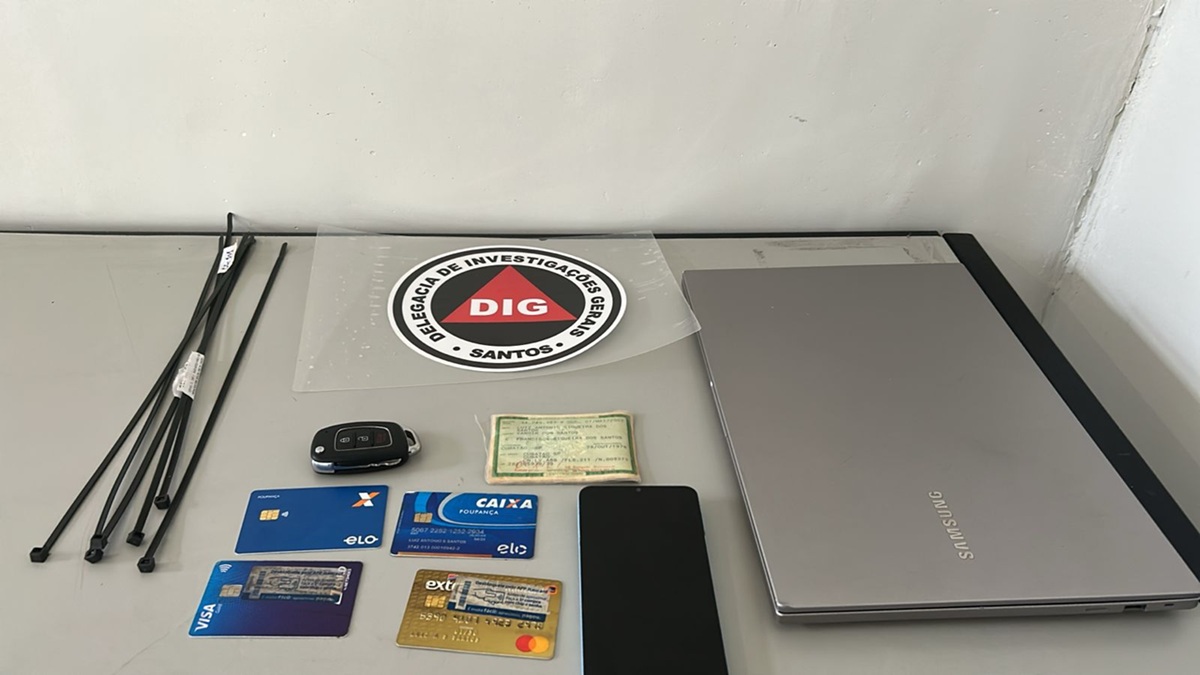 Durante a operação, foram cumpridos oito mandados de busca e apreensão nas cidades de Santos, Cubatão, São Vicente e Guarujá