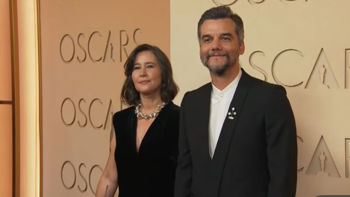 Wagner Moura e Sandra Delgado / Reprodução/Youtube