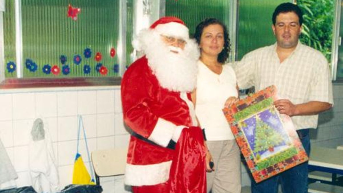 Morador de Teresópolis desde 1958, ele se tornou símbolo do Natal na cidade /Reprodução