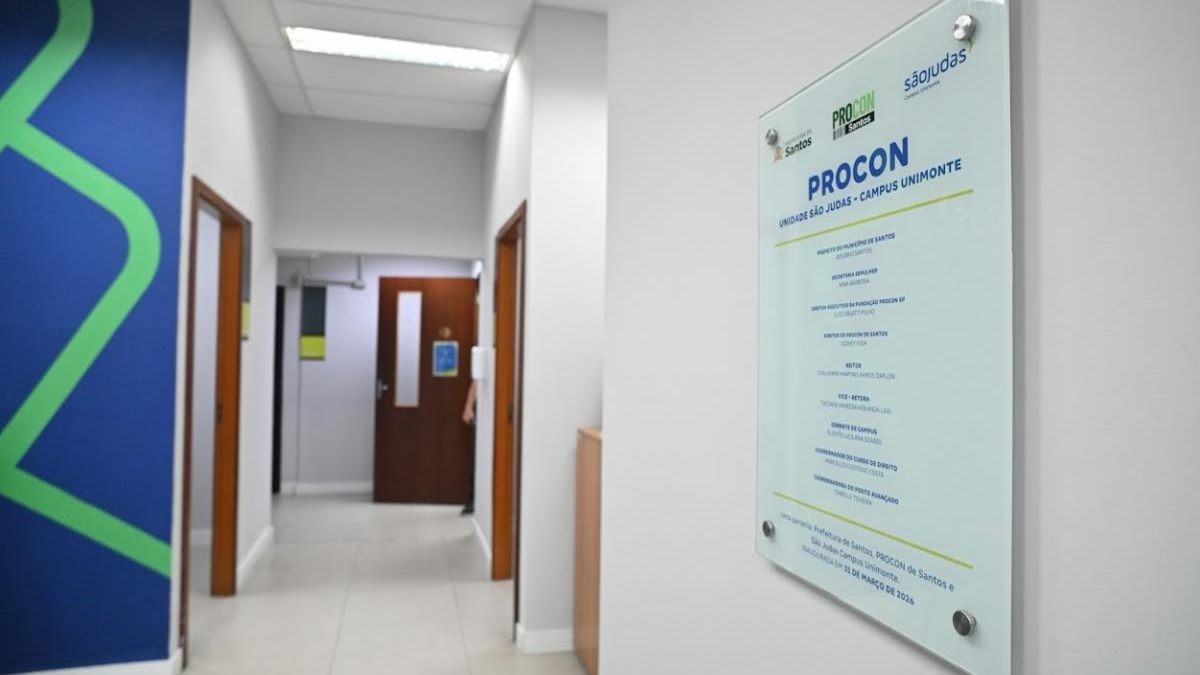 A nova unidade do Procon conta com recepção, estrutura acessível, computadores e espaço para atendimentos presenciais