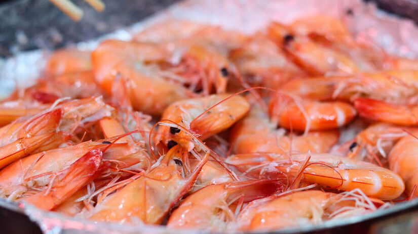 Mesmo quando aparece no programa, o camarão raramente é o ingrediente principal das receitas. Pixabay