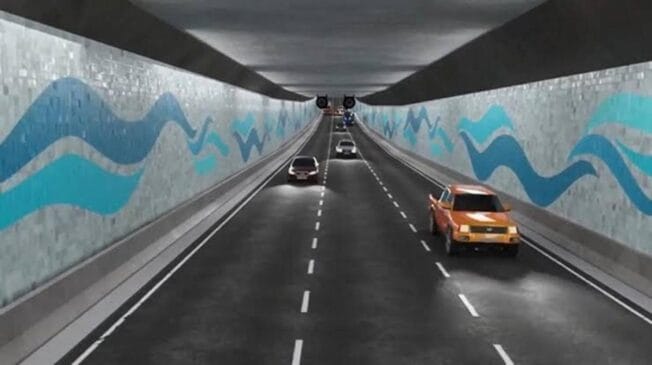 Túnel-Santos-Guarujá