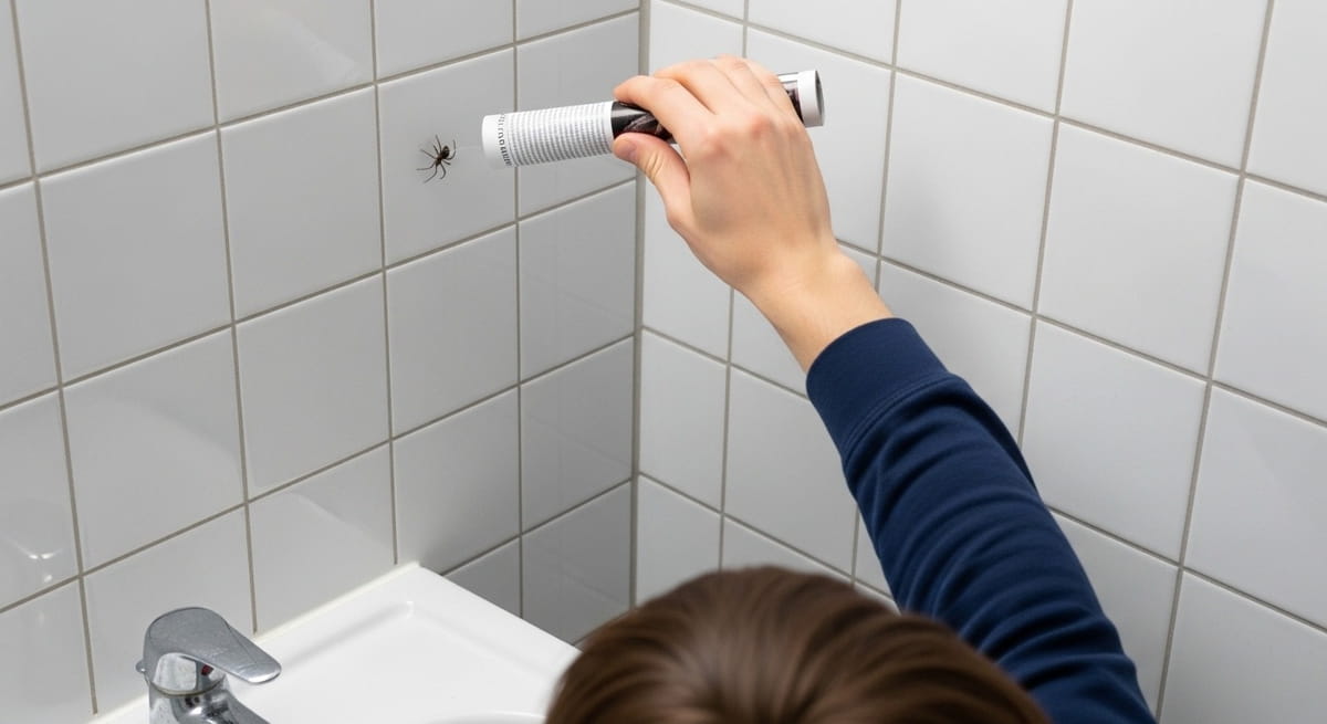 A espécie mais comum dentro das casas é a Pholcus phalangioides, conhecida como aranha caseira de pernas longas.