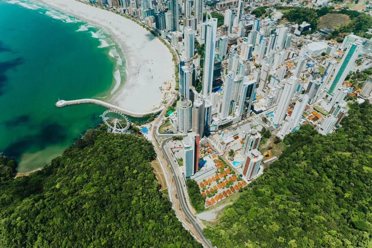Praia ficou na frente de São Paulo e do Rio de Janeiro