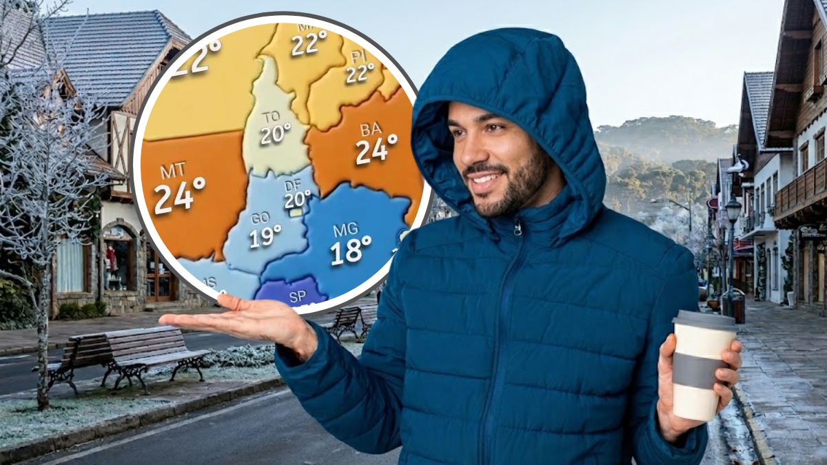 Ranking do moletom detalha como os estados do Brasil sentem frio