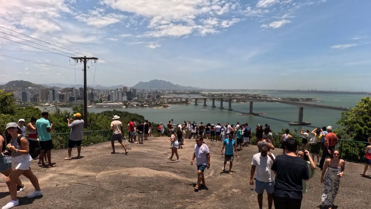 O Convento de Nossa Senhora da Penha atrai fiéis de todo o estado e de outros lugares do Brasil / Reprodução/YouTube