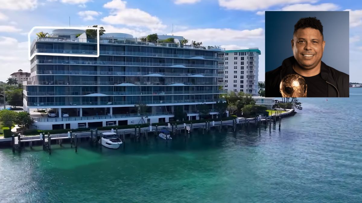 A cobertura comprada por Ronaldo é próxima às propriedades de jogadores como Messi e David Beckham