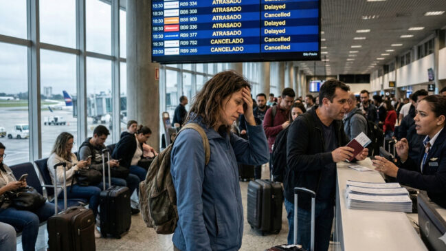 A companhia deve avisar o passageiro assim que souber do atraso ou cancelamento do voo