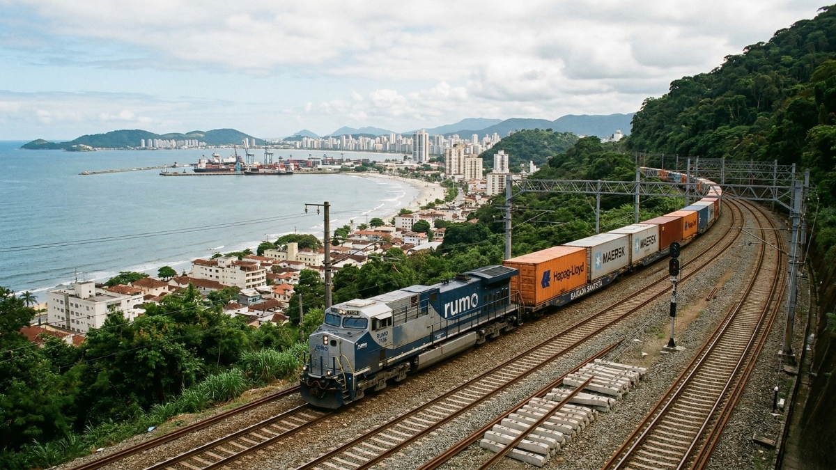 Construída em 1915 pela Southern São Paulo Railway, a ferrovia Santos-Juquiá unia o Porto da cidade de Santos ao Vale do Ribeira, sendo muito importante para o desenvolvimento da região e também para o transporte de carga e passageiros.