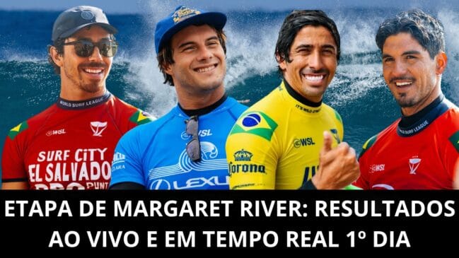 Brasil conta com 10 representantes na etapa de Margaret River
