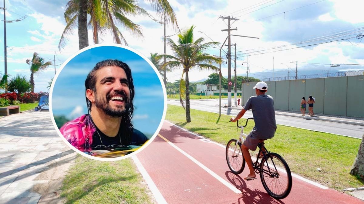 Não é raro cruzar com um galã de novela ou um craque da Seleção Brasileira em Praia Grande