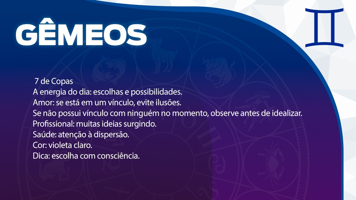 Previsão para Gêmeos / Arte/DL