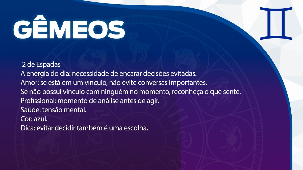 Previsão para Gêmeos / Arte/DL