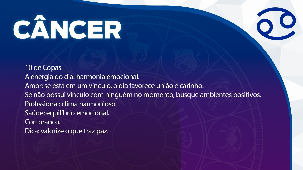 Previsão para Câncer / Arte/DL