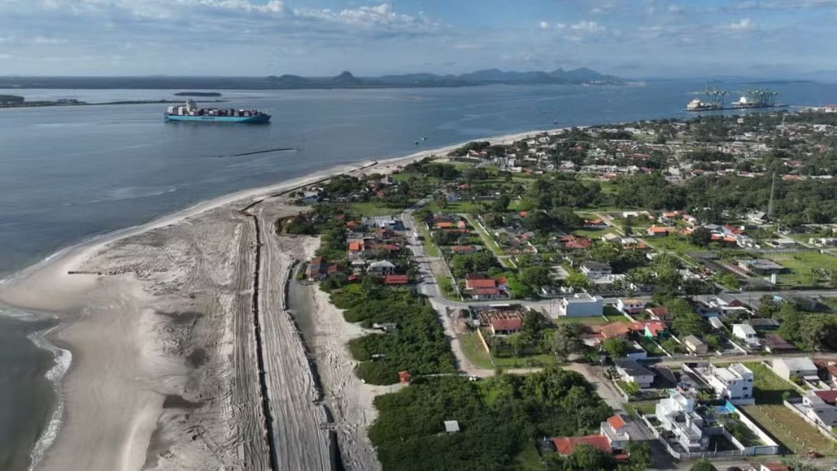 O alargamento acontece ao longo de vários quilômetros de extensão e funciona como um sistema integrado / Divulgação