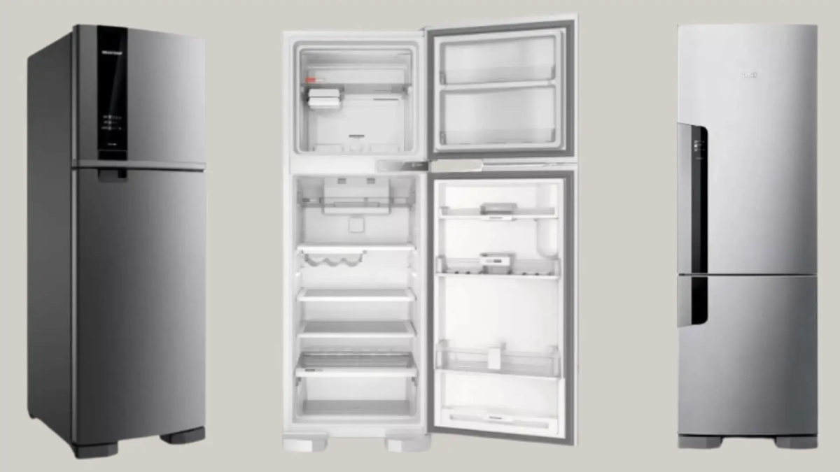 Geladeiras novas consomem drasticamente menos energia do que modelos fabricados há uma década / Brastemp