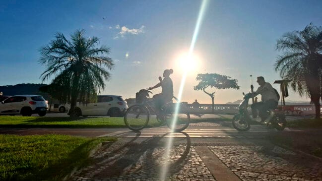 A semana será boa para praticar atividades ao ar livre em todo o litoral de SP