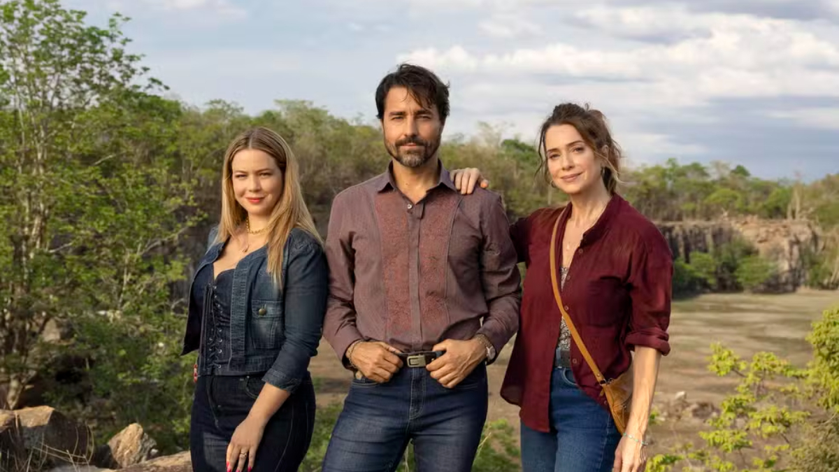 Zilá (Leandra Leal), Jean Carlos (Ricardo Pereira) e Janete (Letícia Spiller) / Globo/Manoella Mello