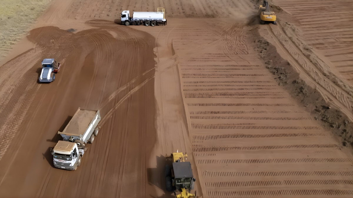 Os trabalhos de construção estão acontecendo de forma simultânea (Arauco/Divulgação)