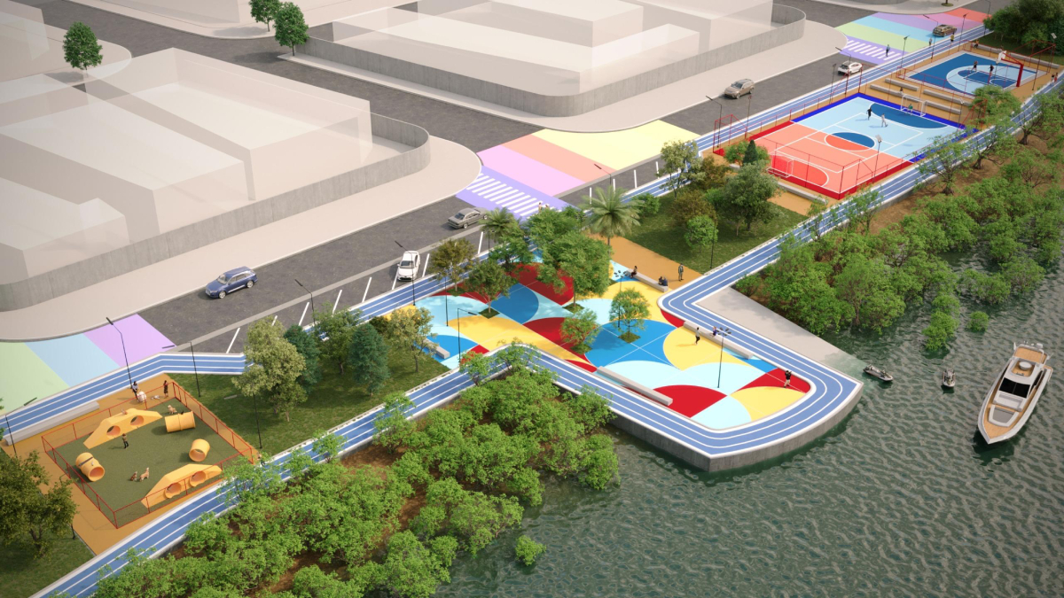 Os espaços terão estrutura voltada ao esporte, cultura e lazer
