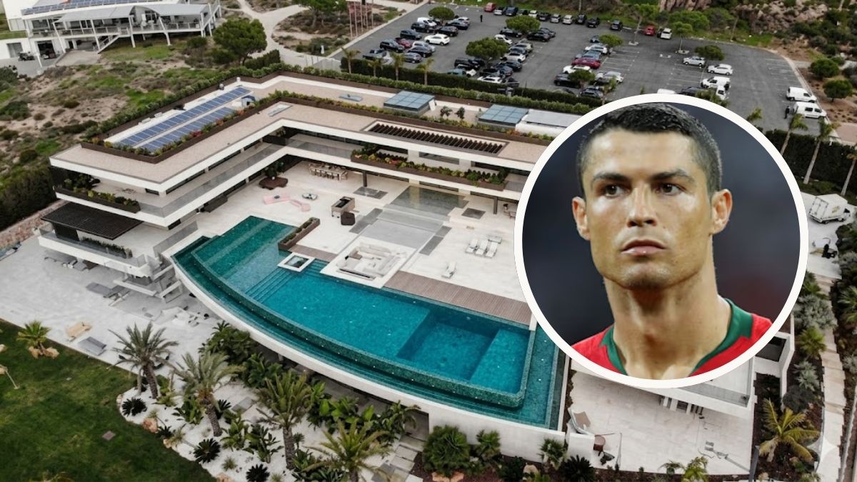Cristiano Ronaldo construiu uma mansão avaliada em cerca de R$ 215 milhões