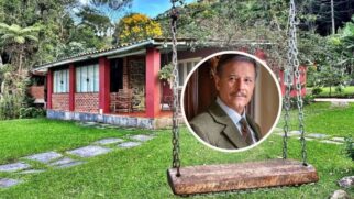 Marcello Novaes mantém uma rotina reservada e distante dos centros urbanos do Rio de Janeiro