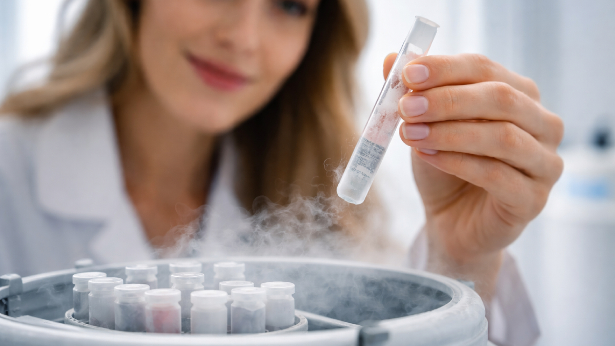 Ao contrário dos espermatozoides, cuja produção é contínua, o estoque de óvulos não se renova