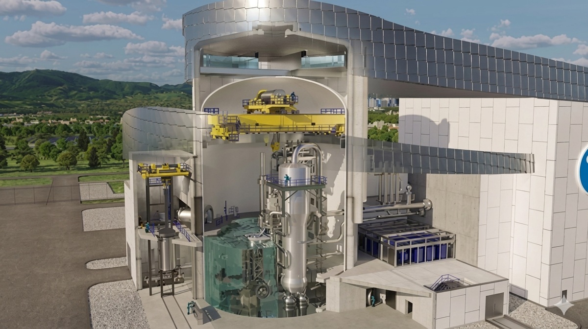 SMRs são versões reduzidas das usinas nucleares tradicionais, desenvolvidas para operar com menor capacidade de geração