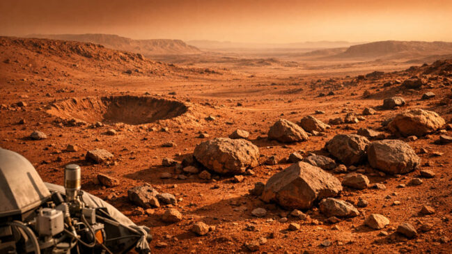 O deserto vermelho de Marte: cenário da busca por vida alienígena