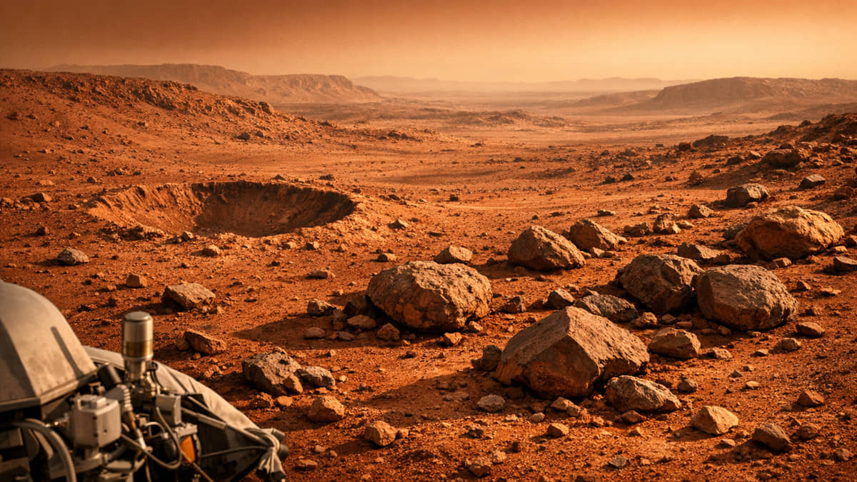 O deserto vermelho de Marte: cenário da busca por vida alienígena