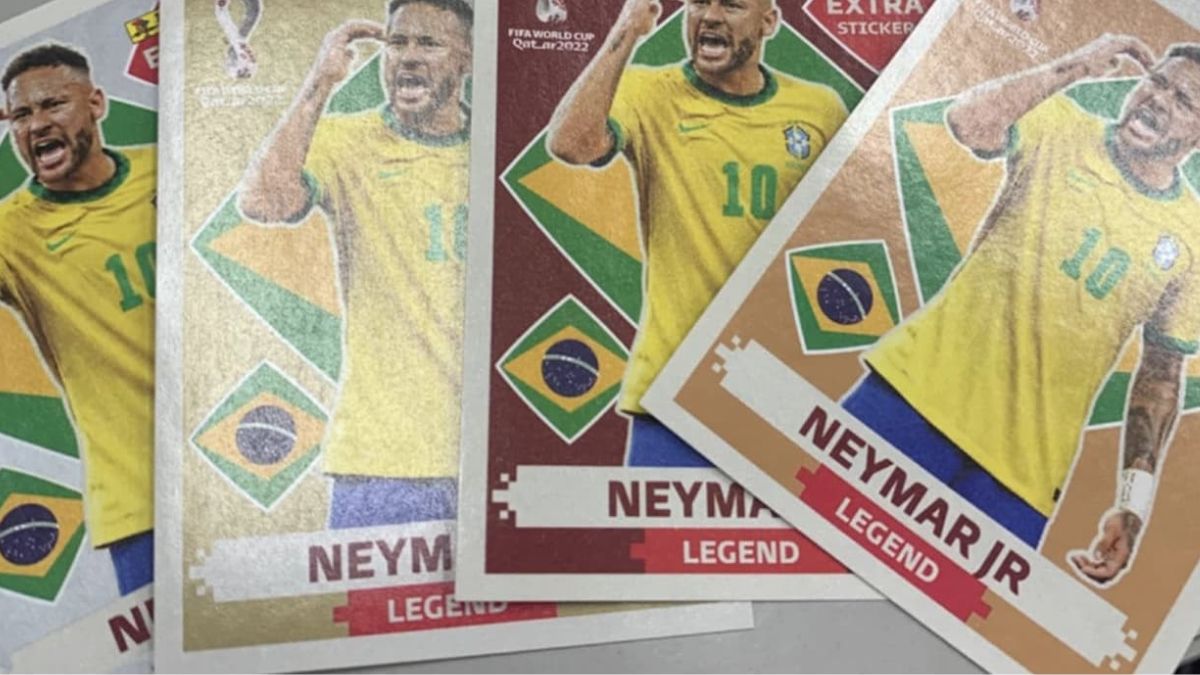 Cada seleção contará com 20 jogadores na coleção oficial da Panini /Reprodução