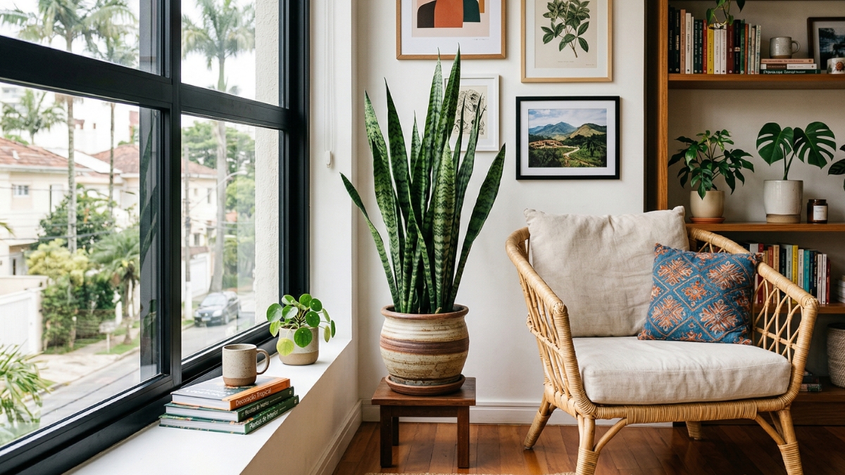 O filodendro vem crescendo como uma nova opção para quem deseja transformar a decoração da casa com uma planta acessível e de fácil manutenção