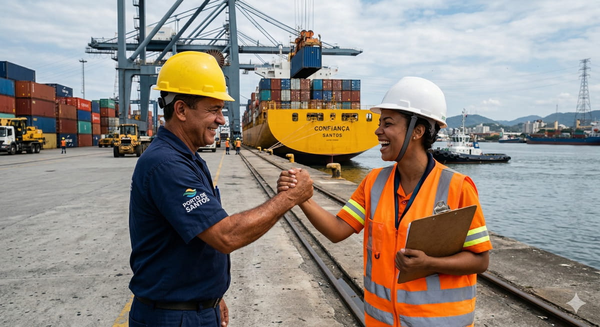 A iniciativa busca preparar trabalhadores para atuar diretamente em um dos setores mais estratégicos da economia regional: o porto