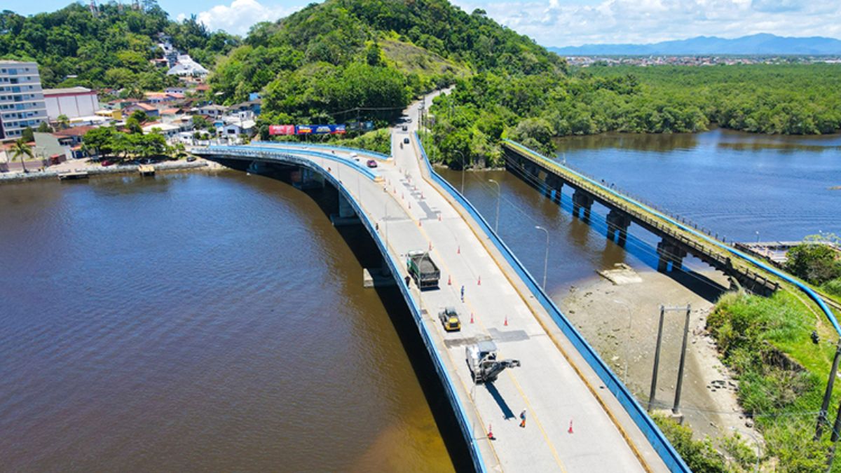 A Prefeitura de Itanhaém fará uma intervenção na Ponte Sertório Domiciano da Silva