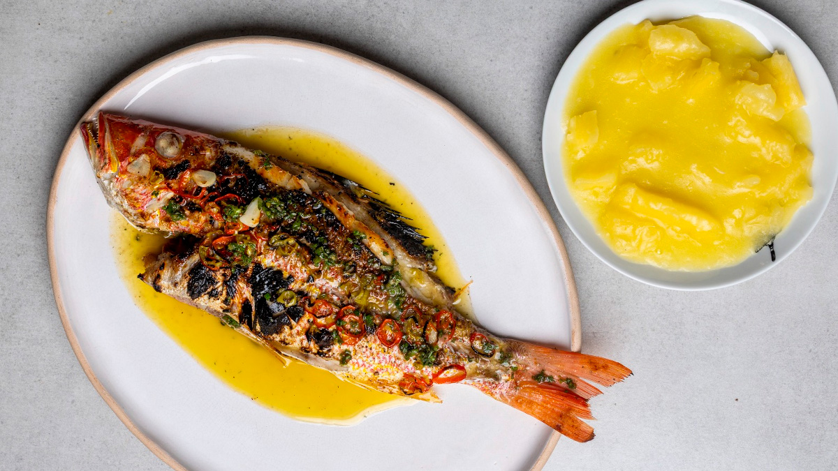 O Madê é conhecido por sua proposta autoral voltada à valorização dos peixes e frutos do mar, com foco em ingredientes frescos. Fernando Yokota