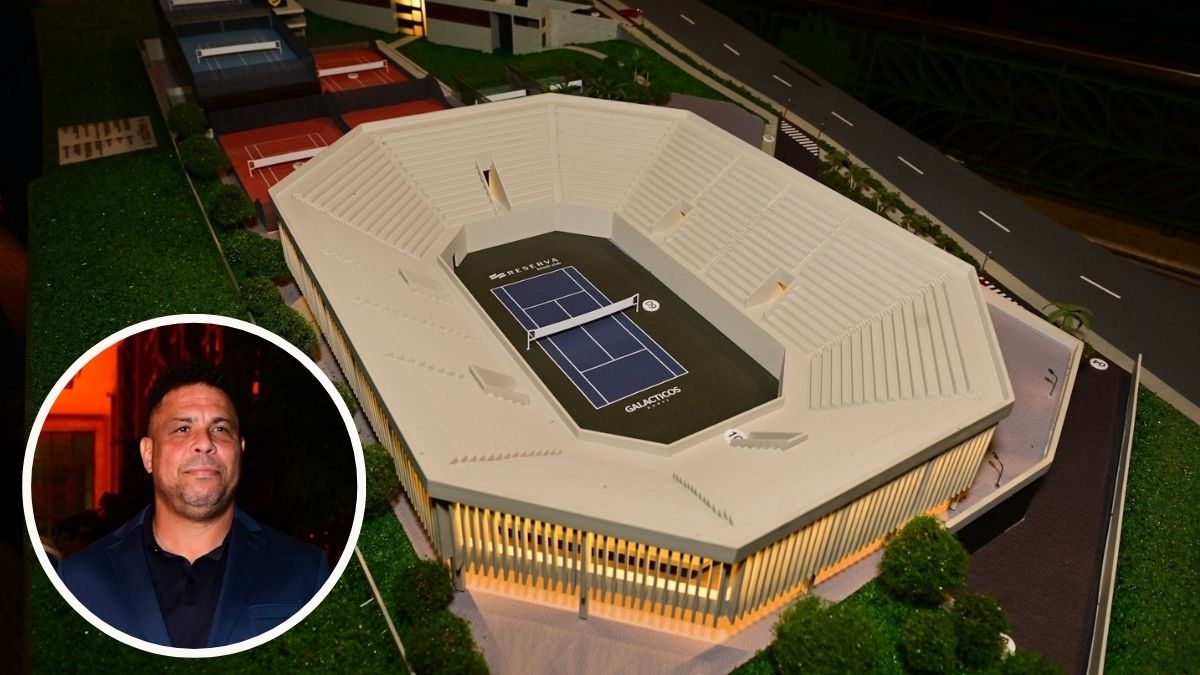 Ronaldo Fenômeno lançou um clube de tênis privativo em Alphaville