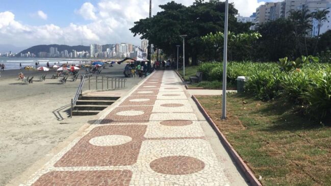 O projeto de reconstrução priorizou a área entre as vias Osvaldo Cochrane e Almirante Cochrane