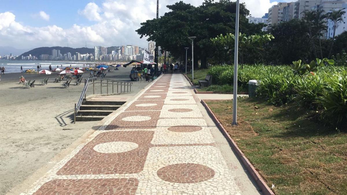 O projeto de reconstrução priorizou a área entre as vias Osvaldo Cochrane e Almirante Cochrane / Divulgação/PMS