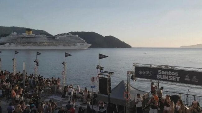 Santos Sunset vai agitar o fim de tarde com música ao vivo, área kids e opções gastronômicas