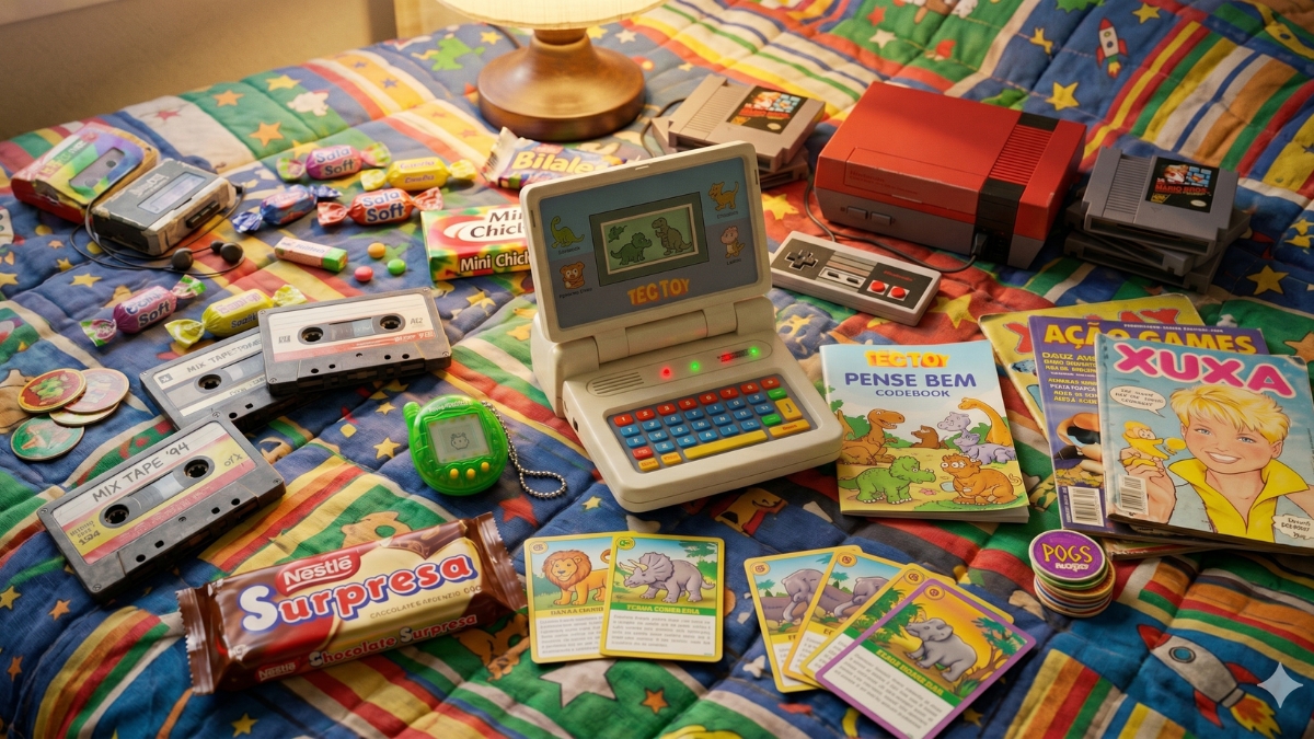 Quarto dos sonhos: um verdadeiro túnel do tempo com as maiores febres de uma geração