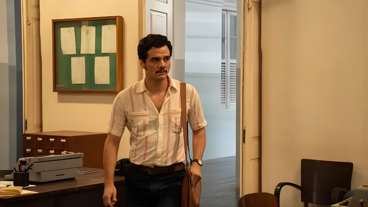Wagner Moura em cena de 'O Agente Secreto', que foi eleito um dos filmes mais enganadores da história