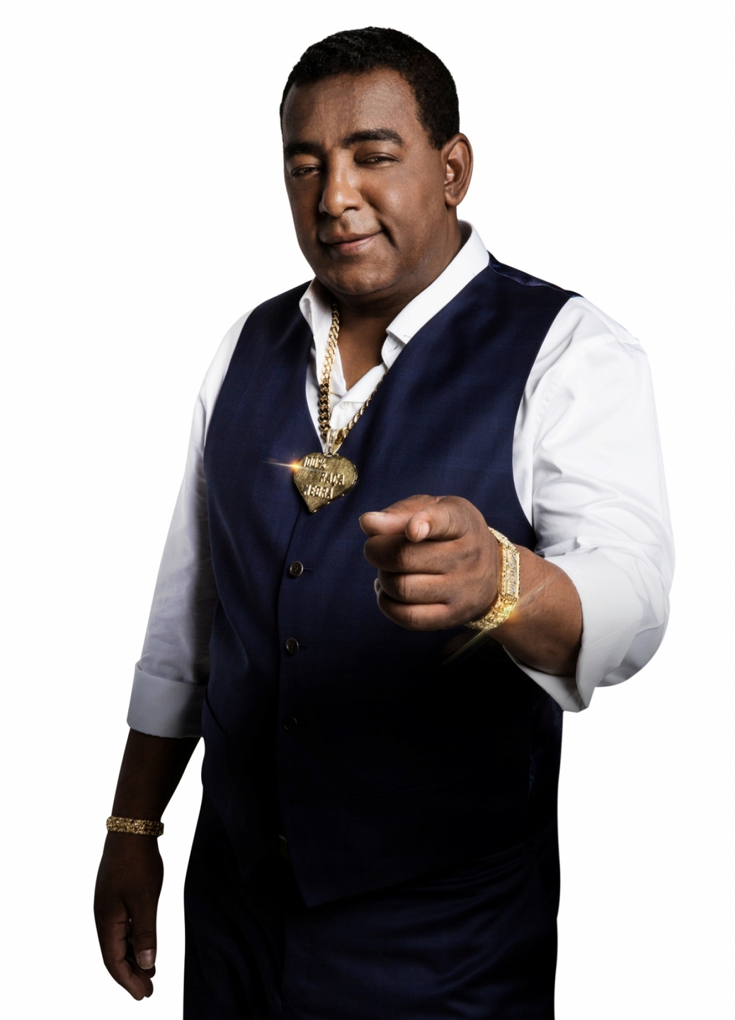 Luiz Carlos, vocalista da banda Raça Negra (Foto: Divulgação)